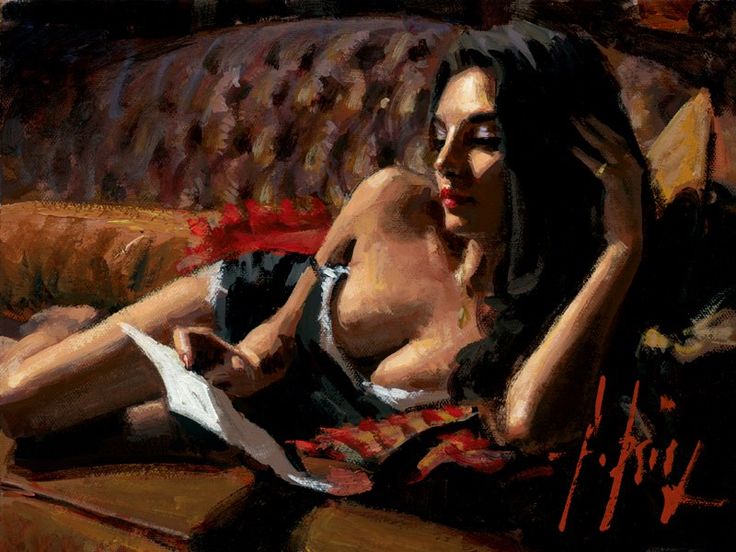 Fabian Perez The Letter II